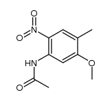 acetic acid-(5-methoxy-4-methyl-2-nitro-anilide)