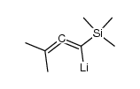 (3-methyl-1-(trimethylsilyl)buta-1,2-dien-1-yl)lithium