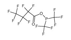 bis(trifluoromethyl)phosphinous heptafluorobutyric anhydride