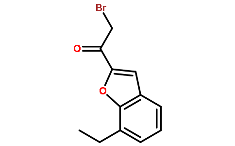 2-溴乙酰基-7-乙基苯并呋喃