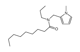N-[(1-methylpyrrol-2-yl)methyl]-N-propylnonanamide