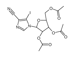 [(2R,3R,4R,5R)-3,4-diacetyloxy-5-(4-cyano-5-iodoimidazol-1-yl)oxolan-2-yl]methyl acetate