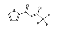 4,4,4-trifluoro-1-(2-thienyl)-1,3-butanedione enol