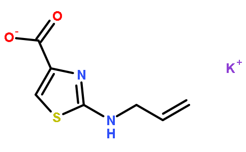 钾 2-(烯丙基氨基)-1,3-噻唑-4-甲酸酯