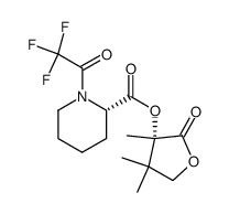 (S)-3,4,4-trimethyl-2-oxotetrahydrofuran-3-yl (S)-1-(2,2,2-trifluoroacetyl)piperidine-2-carboxylate