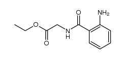 (2-aminobenzoylamino)acetic acid ethyl ester