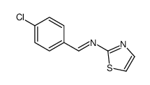 1-(4-chlorophenyl)-N-(1,3-thiazol-2-yl)methanimine