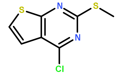 4-氯-2-(甲硫基)噻吩并[2,3-D]嘧啶