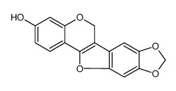 3-Hydroxy-8,9-methylenedioxypterocarpene对照品(标准品) | 59901-98-3