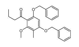 1-[2-methoxy-3-methyl-4,6-bis(phenylmethoxy)phenyl]butan-1-one