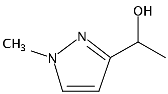1-(1-methylpyrazol-3-yl)ethanol