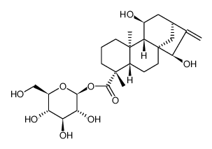 (4alpha,11beta,15beta)-11,15-二羟基贝壳杉-16-烯-18-酸beta-D-吡喃葡萄糖酯对照品(标准品) | 60129-64-8