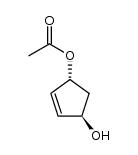 (1R-反式)-4-环戊烯-1,3-二醇单乙酸酯