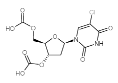 [(2R,3S,5R)-3-acetyloxy-5-(5-chloro-2,4-dioxopyrimidin-1-yl)oxolan-2-yl]methyl acetate