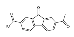 7-acetyl-9-oxo-fluorene-2-carboxylic acid