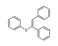 1,2-diphenyl-2-(phenylsulfanyl)ethene