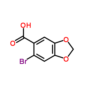 6-溴苯并[D][1,3]二氧代-5-羧酸