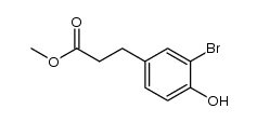 methyl 3-(3-bromo-4-hydroxy-phenyl)propionate