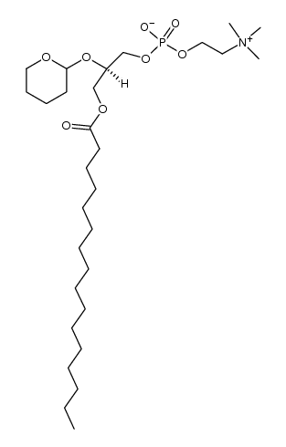 1-palmitoyl-2-(tetrahydropyran-2-yl)-sn-3-glycerophosphocholine