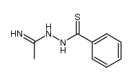 N-acetimidoyl-N'-thiobenzoylhydrazine