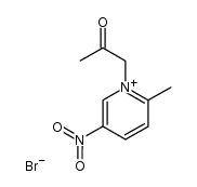 2-methyl-5-nitro-1-(2-oxopropyl)pyridin-1-ium bromide