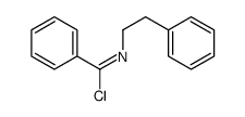 N-(2-phenylethyl)benzenecarboximidoyl chloride