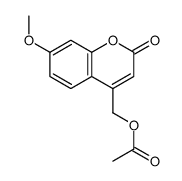 (7-methoxy-2-oxochromen-4-yl)methyl acetate