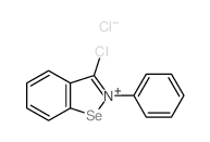 3-chloro-2-phenyl-1,2-benzoselenazol-2-ium