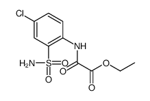 ethyl 2-(4-chloro-2-sulfamoylanilino)-2-oxoacetate