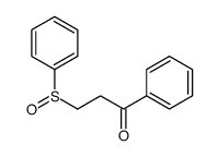 3-(benzenesulfinyl)-1-phenylpropan-1-one