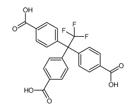 4-[1,1-bis(4-carboxyphenyl)-2,2,2-trifluoroethyl]benzoic acid