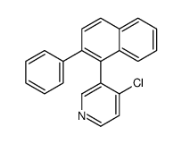 4-chloro-3-(2-phenylnaphthalen-1-yl)pyridine