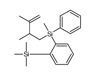 2,3-dimethylbut-3-enyl-methyl-phenyl-(2-trimethylsilylphenyl)silane