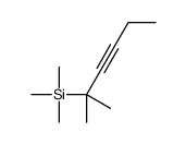 trimethyl(2-methylhex-3-yn-2-yl)silane