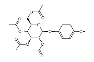 4-羟基苯基-β-D-吡喃葡萄糖苷-2,3,4,6-四乙酸酯
