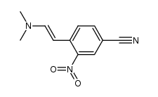 trans-4-[β-(dimethylamino)vinyl]-3-nitrobenzonitrile