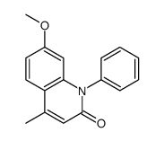 7-methoxy-4-methyl-1-phenylquinolin-2-one