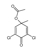 (3,5-dichloro-1-methyl-4-oxocyclohexa-2,5-dien-1-yl) acetate