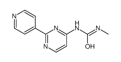 1-methyl-3-(2-pyridin-4-ylpyrimidin-4-yl)urea