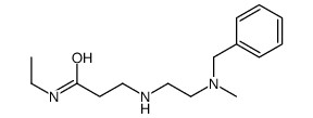 3-[2-[benzyl(methyl)amino]ethylamino]-N-ethylpropanamide