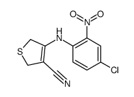 4-(4-chloro-2-nitroanilino)-2,5-dihydrothiophene-3-carbonitrile