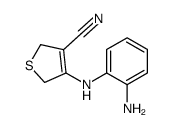 4-(2-aminoanilino)-2,5-dihydrothiophene-3-carbonitrile