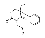 1-(2-chloroethyl)-3-ethyl-3-phenylpiperidine-2,6-dione