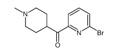 (6-bromopyridin-2-yl)-(1-methylpiperidin-4-yl)methanone