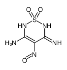 4-nitroso-1,1-dioxo-2H-1,2,6-thiadiazine-3,5-diamine