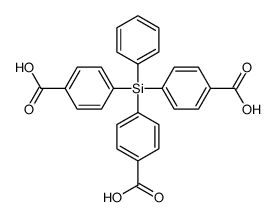 4-[bis(4-carboxyphenyl)-phenylsilyl]benzoic acid