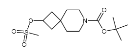 2-[(methylsulfonyl)oxy]-7-Azaspiro[3.5]nonane-7-carboxylic acid 1,1-dimethylethyl ester