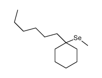 1-hexyl-1-methylselanylcyclohexane