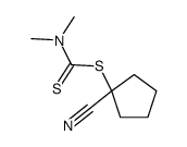 (1-cyanocyclopentyl) N,N-dimethylcarbamodithioate