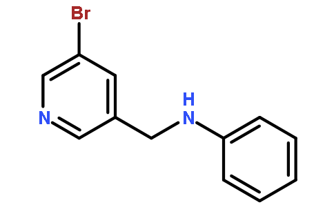 N-((5-Bromopyridin-3-yl)methyl)aniline